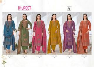 Alok suit dilreet wholesale dress material dealer surat